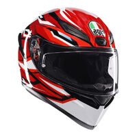 AGV K1S LION BLACK RED WHITE