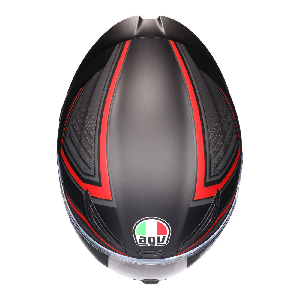 AGV - AGV K1S SLING MATT BLACK RED S - Shark Leathers