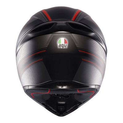 AGV - AGV K1S SLING MATT BLACK RED S - Shark Leathers