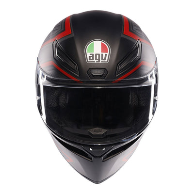 AGV - AGV K1S SLING MATT BLACK RED XL - Shark Leathers