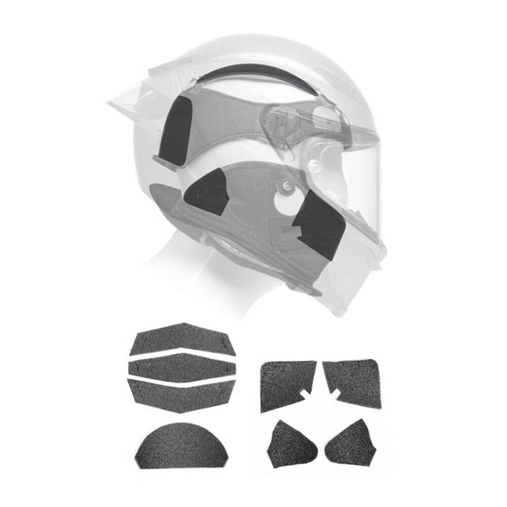 AGV - AGV CUSTOM FIT PAD KIT PISTA GPRR (20KIT60306001) - Shark Leathers