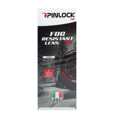 AGV 100% MAX VISION PINLOCK® 70 CLEAR GT2 - K1 / COMPACT ST