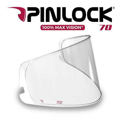 AGV 100% MAX VISION PINLOCK® LENS 70 CLEAR GT4 K5 S / K3 SV / K1 S