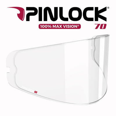 AGV 100% MAX VISION PINLOCK® LENS 70 CLEAR GT6-2 K3 XL-XXL