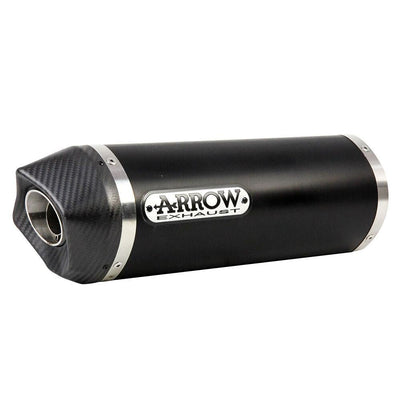 ARROW 71744AKN Silencer - RACE-TECH Aluminium Dark with Carbon End Cap APRILIA RSV 4R & TUONO V4