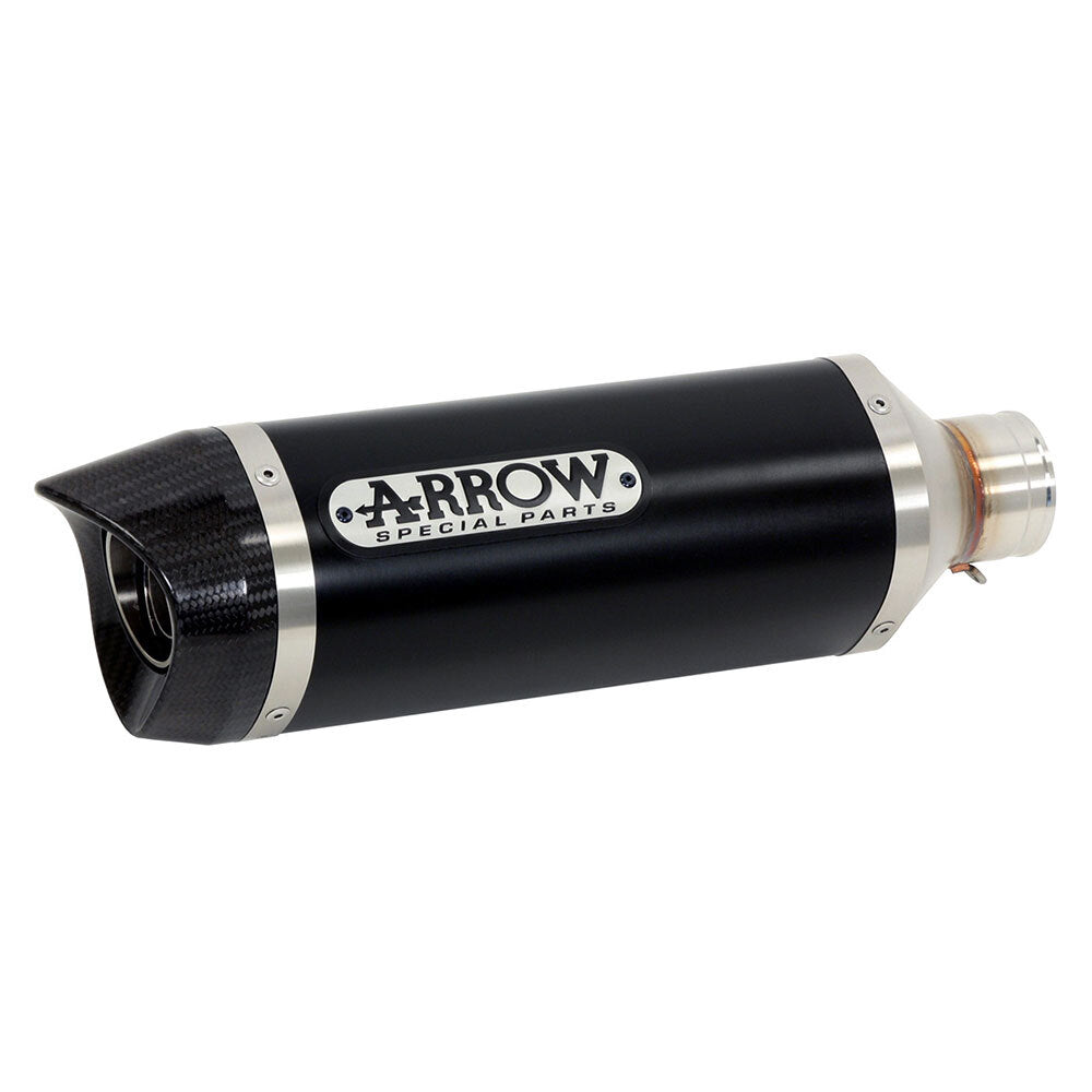 Arrow - ARROW 71892AKN [RAC]: THUNDER ALUM DRK W CBN E/C - HONDA  [3 - Shark Leathers