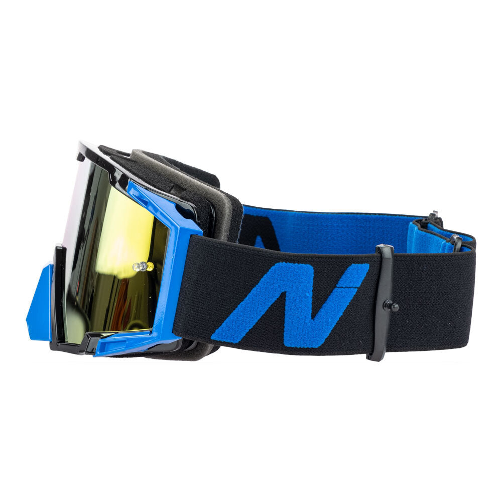 Nitro - NITRO NV-100 MX GOGGLES - BLUE / BLACK - Shark Leathers