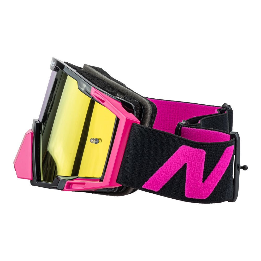 Nitro - NITRO NV-100 MX GOGGLES - PINK / BLACK - Shark Leathers