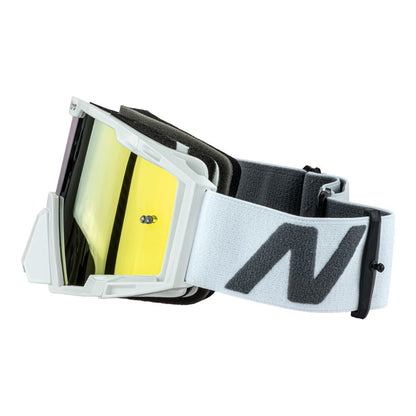 Nitro - NITRO NV-100 MX GOGGLES - WHITE - Shark Leathers