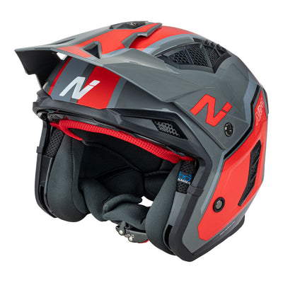 Nitro - NITRO NZ302 FIGHTER GREY / ORANGE XL - Shark Leathers