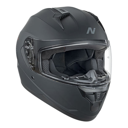 Nitro - NITRO N670 FULL FACE SATIN BLK M - Shark Leathers