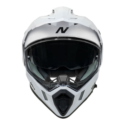 Nitro - NITRO MX780 ADVENTURE GLOSS WHITE - Shark Leathers