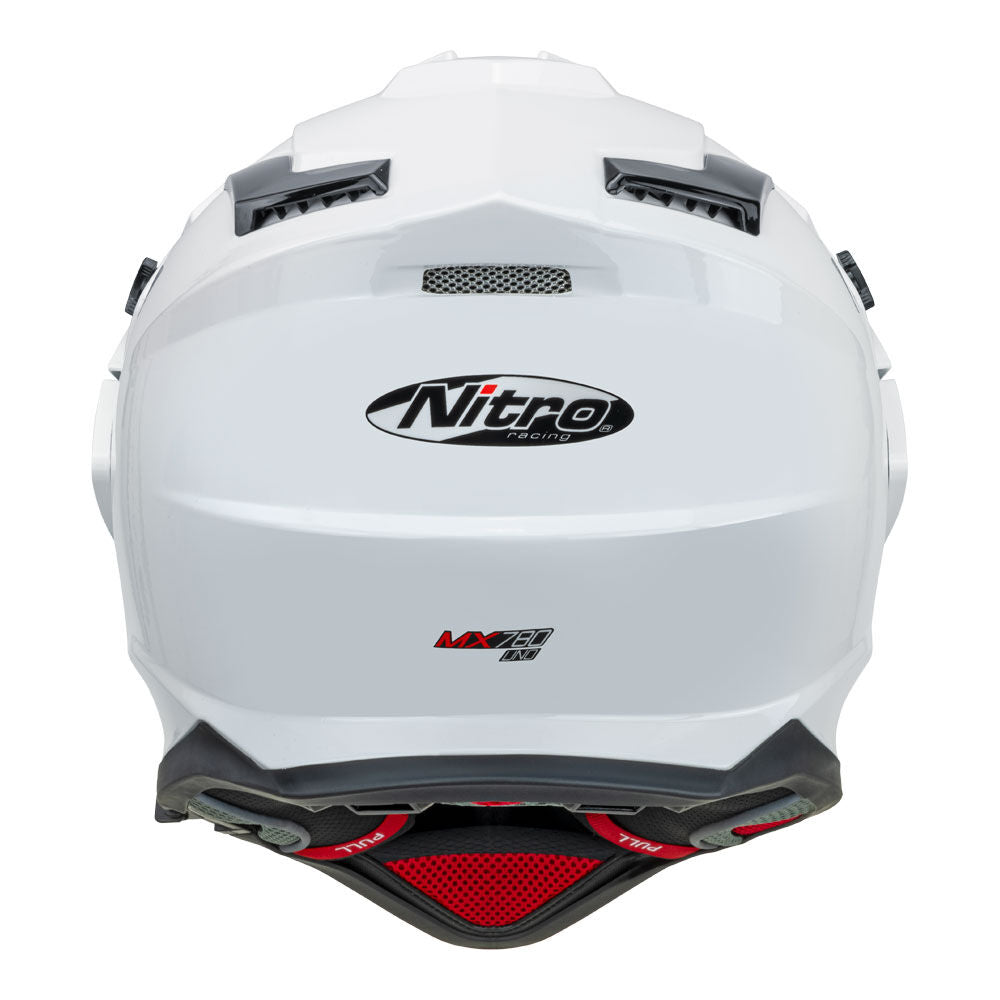 NITRO MX780 ADVENTURE GLOSS WHITE  XL