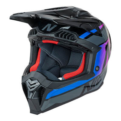 Nitro - NITRO MX710 ONYX PURPLE/PINK  S - Shark Leathers