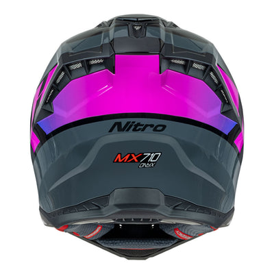 Nitro - NITRO MX710 ONYX PURPLE/PINK  XXL - Shark Leathers