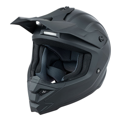 Nitro - NITRO MX710 YOUTH SATIN BLK  YM - Shark Leathers