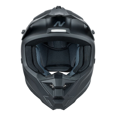 Nitro - NITRO MX710 YOUTH SATIN BLK  YM - Shark Leathers