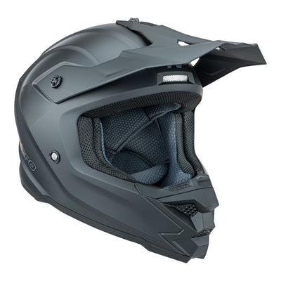 Nitro - NITRO MX710 YOUTH SATIN BLK  YM - Shark Leathers