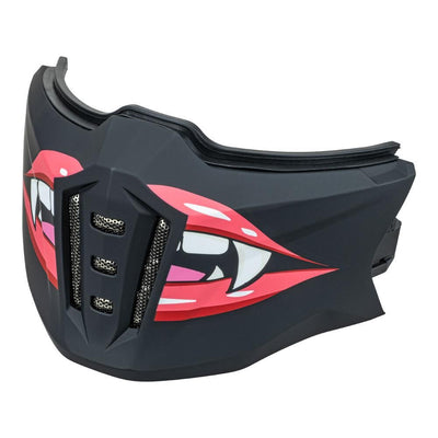 NITRO NZ302 ATTITUDE CHIN MASK HALLOWEEN PUMPKIN