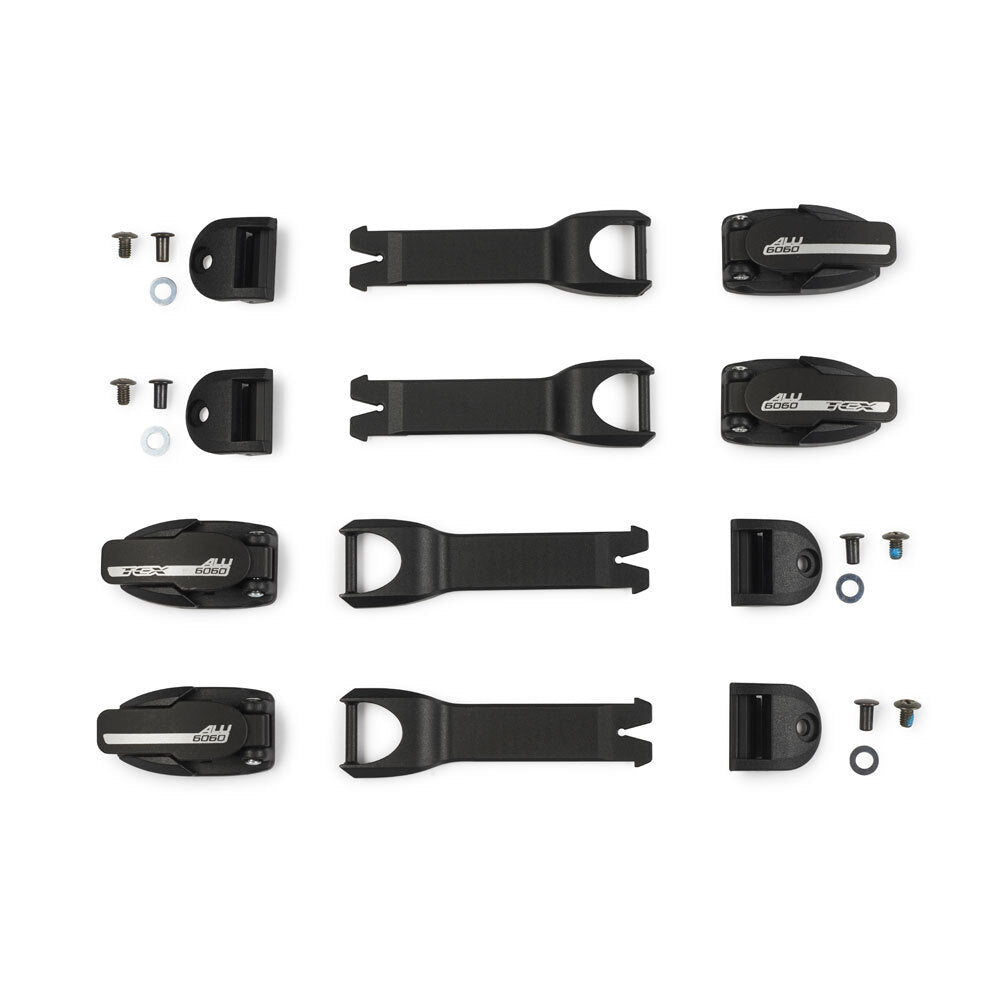 TCX - TCX SP: ALUMINIUM BUCKLE KIT BUCKLE BLACK (2LEV3) - Shark Leathers