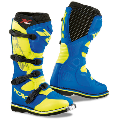 TCX - TCX X-BLAST BLU/YE 48 (8000958111218) - Shark Leathers