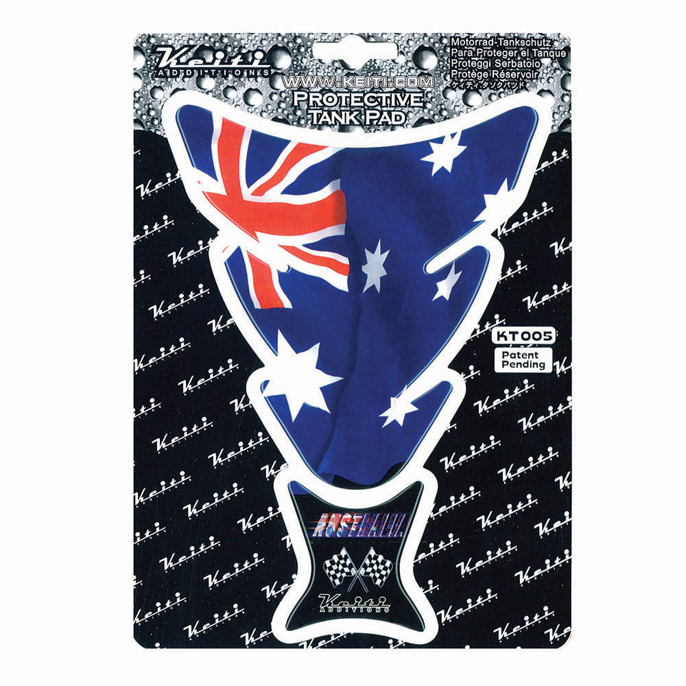 Keiti - KEITI - TANK PAD - AU FLAG 2PCE - Shark Leathers