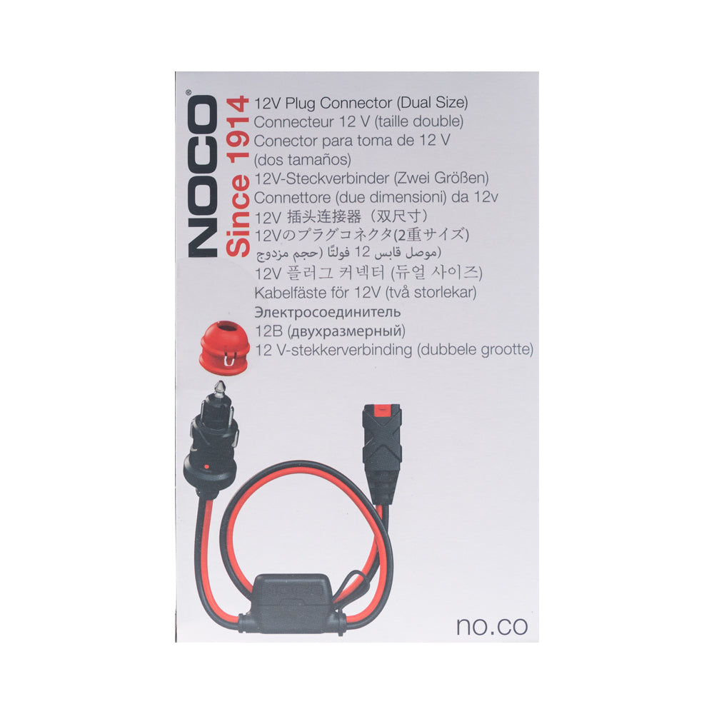 NOCO - NOCO ACCESSORY #GC003: 12V MALE X-CONNECT DUAL SIZE LEAD SET [EA]  CN6 - Shark Leathers