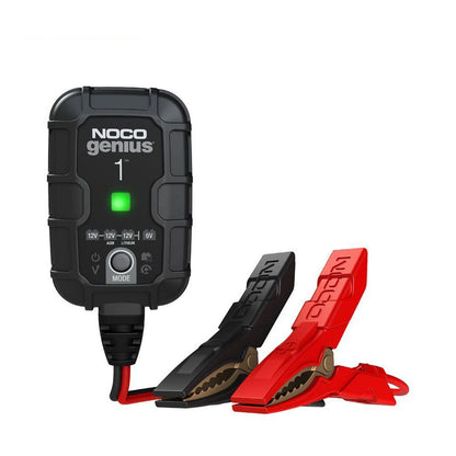 NOCO - NOCO BATTERY CHARGER GENIUS 1 [1AMP]: FOR LA 6 / 12V & LI 12V [EA]   CN6 - Shark Leathers