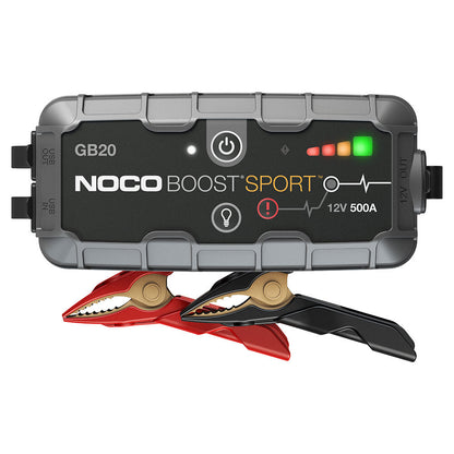 NOCO - NOCO GB20 : BOOST SPORT JUMP STARTER - 12V 500A CTN6 (DG9.2 - UN3480) - Shark Leathers