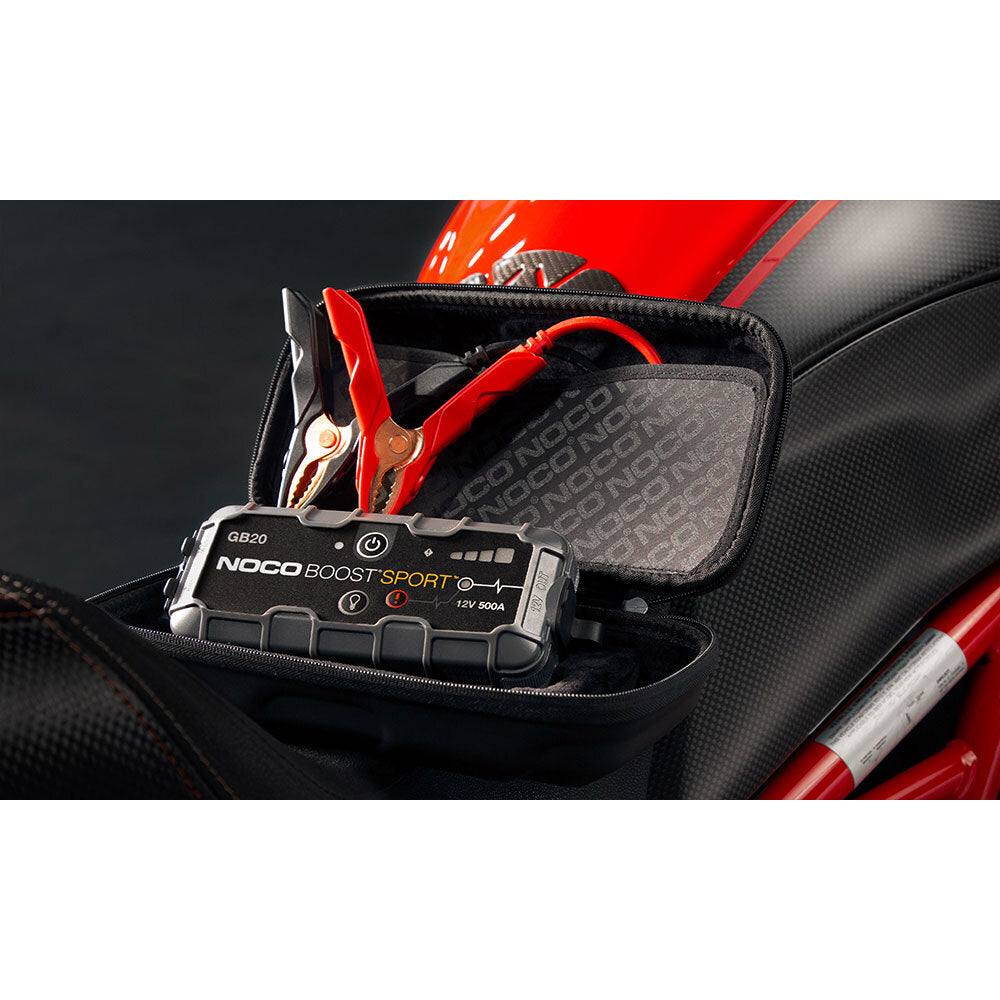 NOCO - NOCO GB20 : BOOST SPORT JUMP STARTER - 12V 500A CTN6 (DG9.2 - UN3480) - Shark Leathers