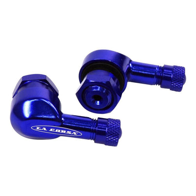 LA CORSA TUBELESS VALVE STEM - TITANIUM - 11.3MM (PAIR)
