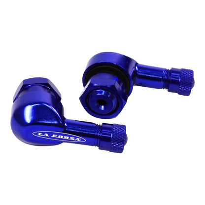 LA CORSA TUBELESS VALVE STEM - TITANIUM - 11.3MM (PAIR)