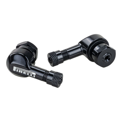Z- VALVE STEM BLACK T/L PIRELLI 8.3MM (PAIR) La Corsa