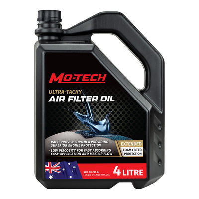 MO-TECH AIR FILTER OIL 4L (DG3.3 - UN1993) CTN 4 Mo-Tech