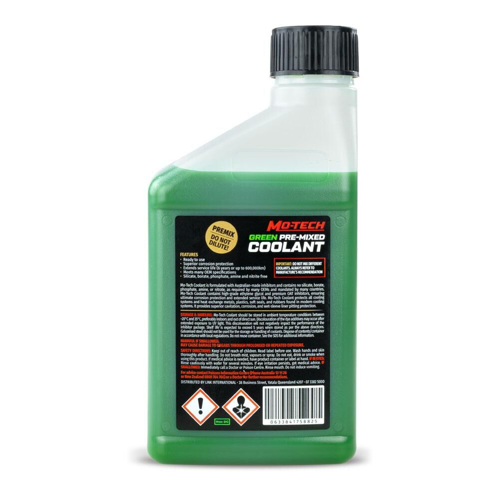 MO-TECH PRE MIX COOLANT 1L READY TO USE