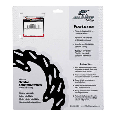 Rear Brake Disc 18-0055