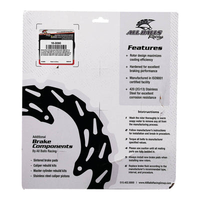 Brake Disc Front / Rear – 18-0090