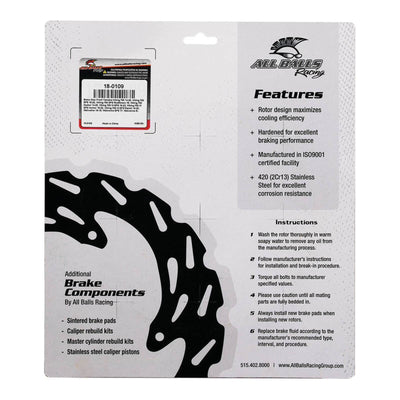 Front / Rear Brake Disc 18-0109