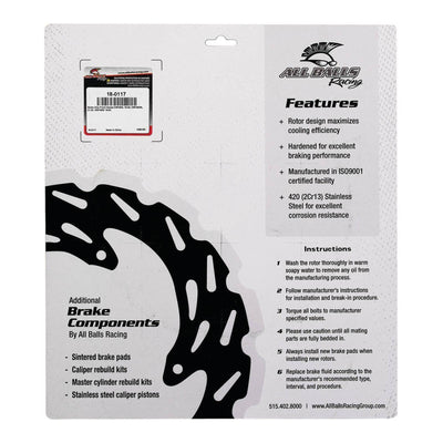 Front Brake Disc 18-0117
