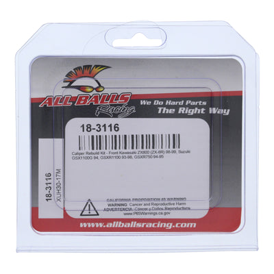 All Balls Racing Calliper Rebuild Kit (18-3116)