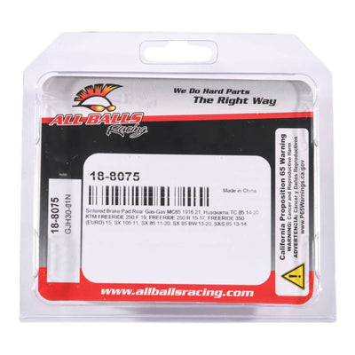 Sintered Brake Pad Rear 18-8075