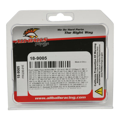 All Balls Racing Calliper Piston Kit (18-9005)