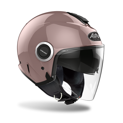 AIROH HELIOS METALLIC ROSE HELMET