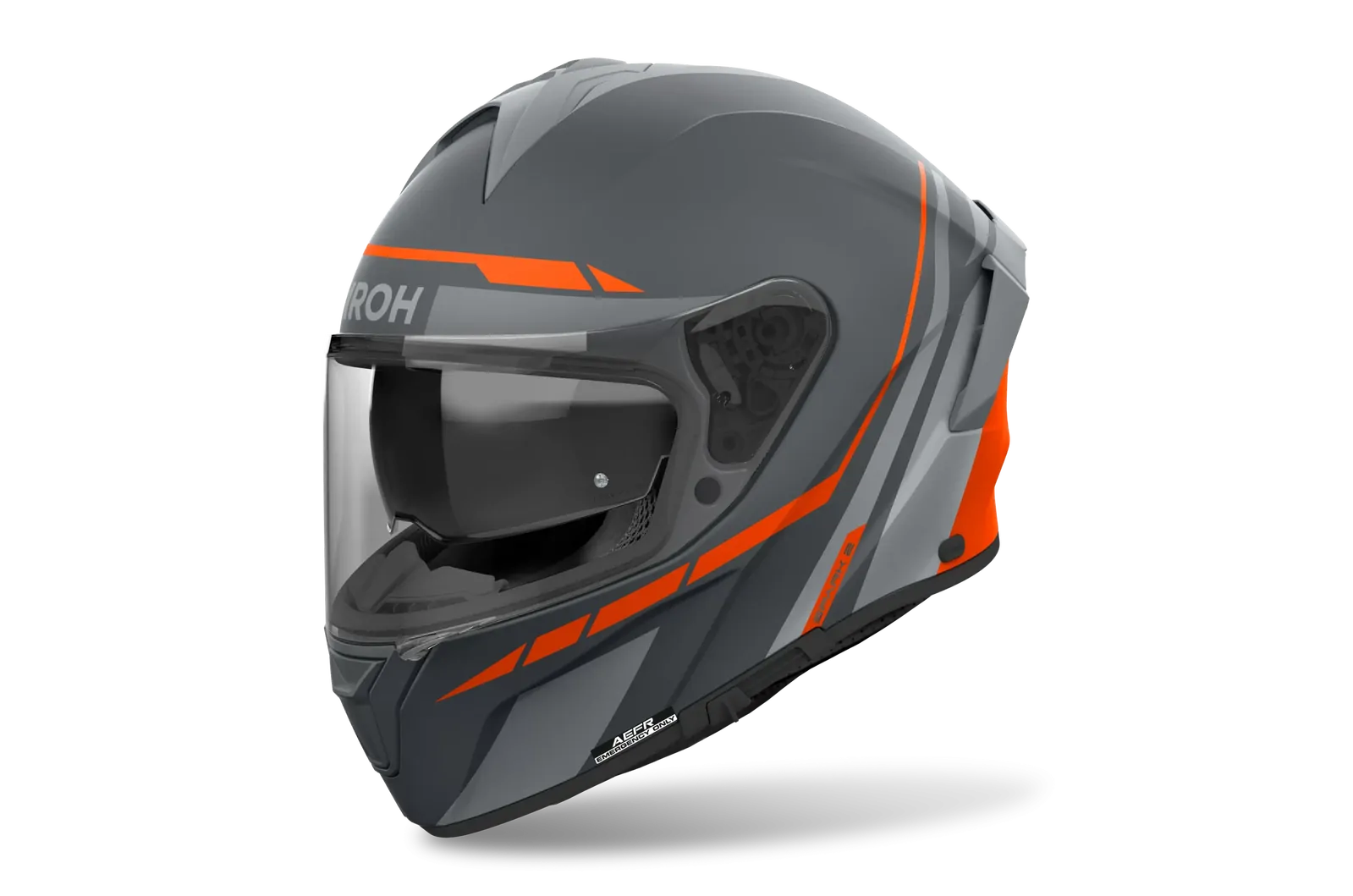 AIROH SPARK 2 'SPINNER' ORANGE MATT