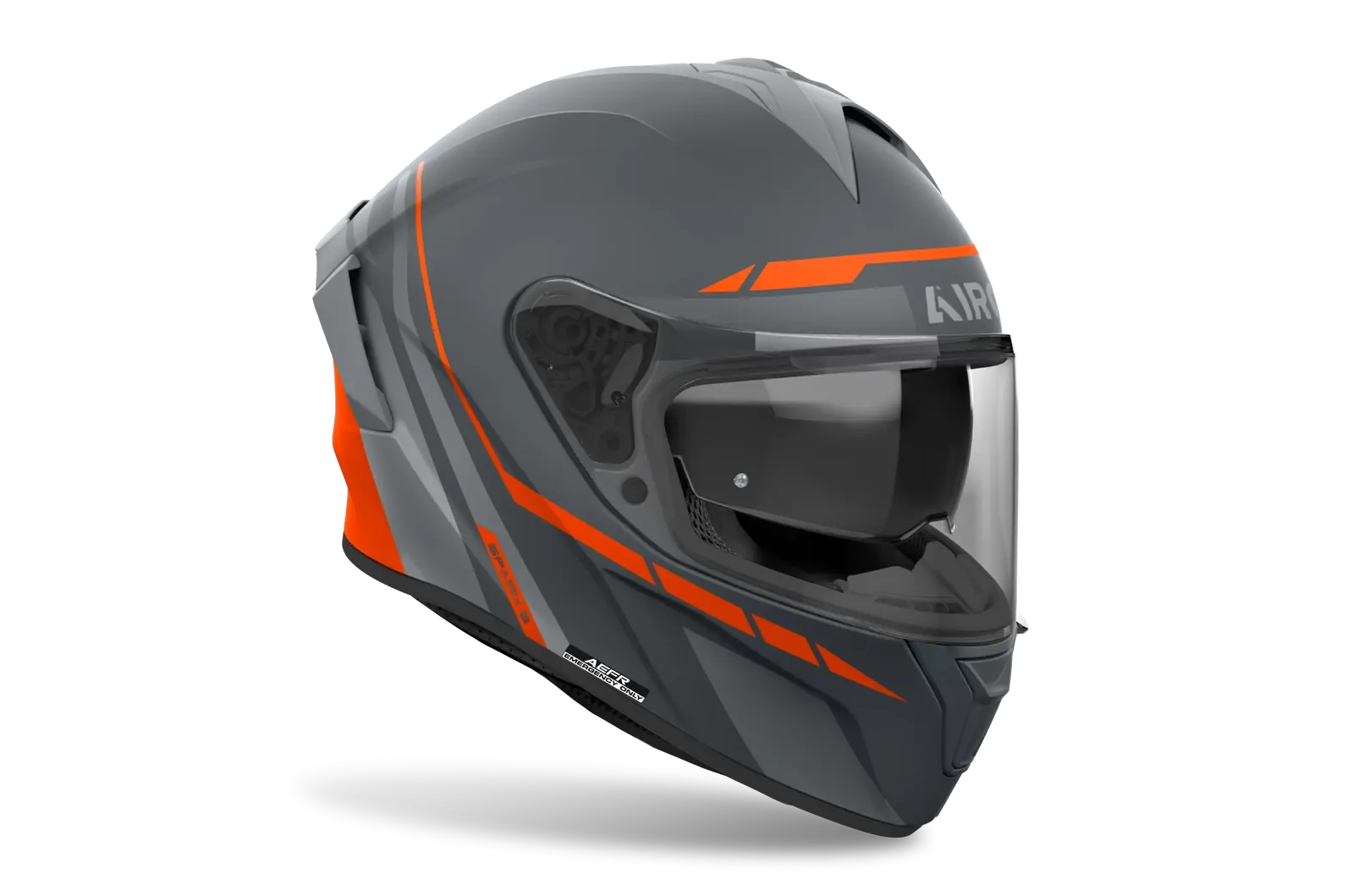 AIROH SPARK 2 'SPINNER' ORANGE MATT