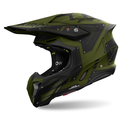 AIROH TWIST 3.0 MILITARY MATT HELMET