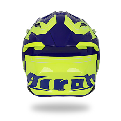 AIROH TWIST 3.0 DIZZY BLUE/YELLOW GLOSS HELMET