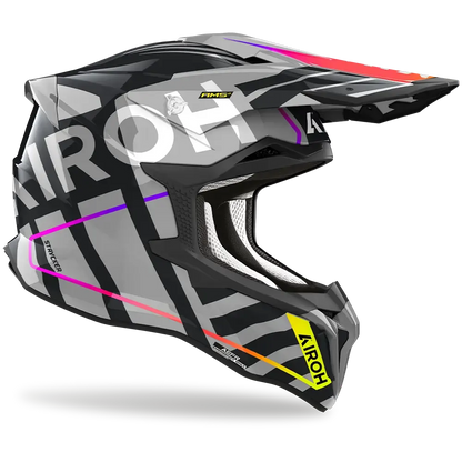 AIROH STRYKER BRAVE GREY GLOSS