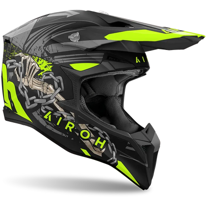 AIROH WRAAAP DARKNESS MATT