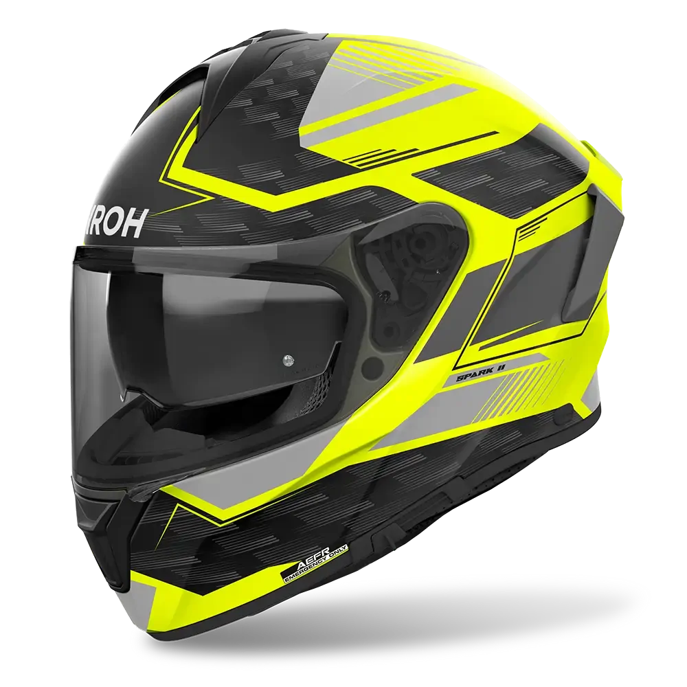 AIROH SPARK 2 'ZENITH' YELLOW MATT